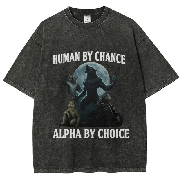 Human by Chance Washed T-Shirt