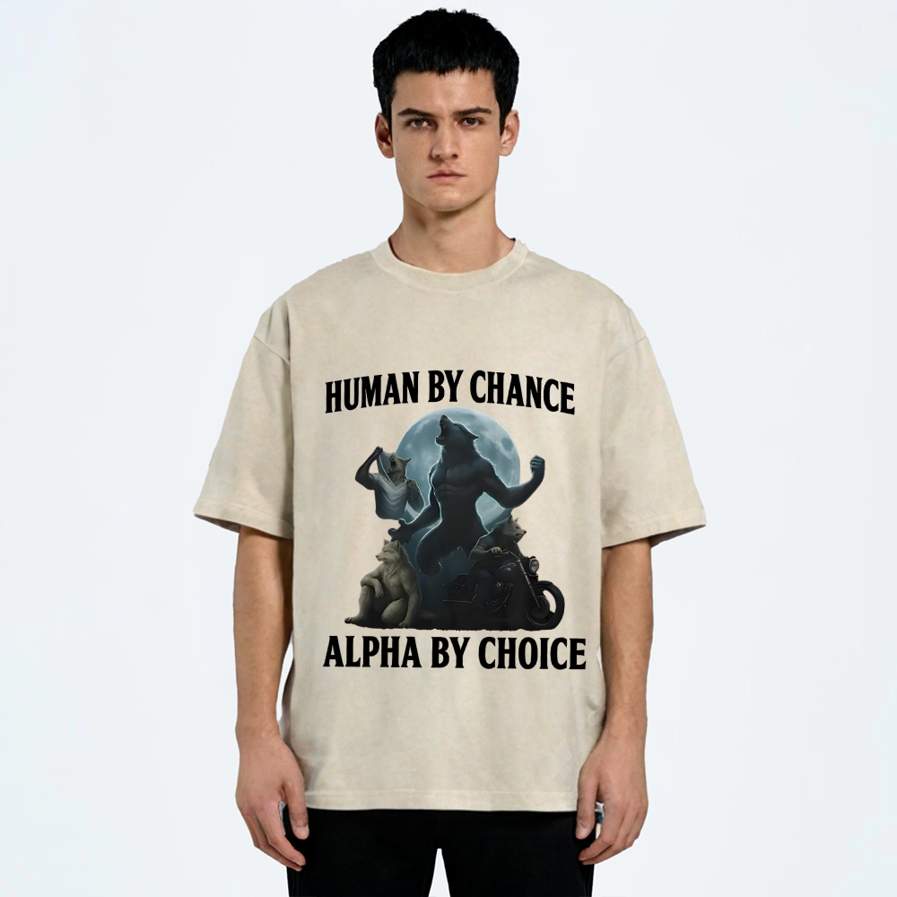 Human by Chance Washed T-Shirt
