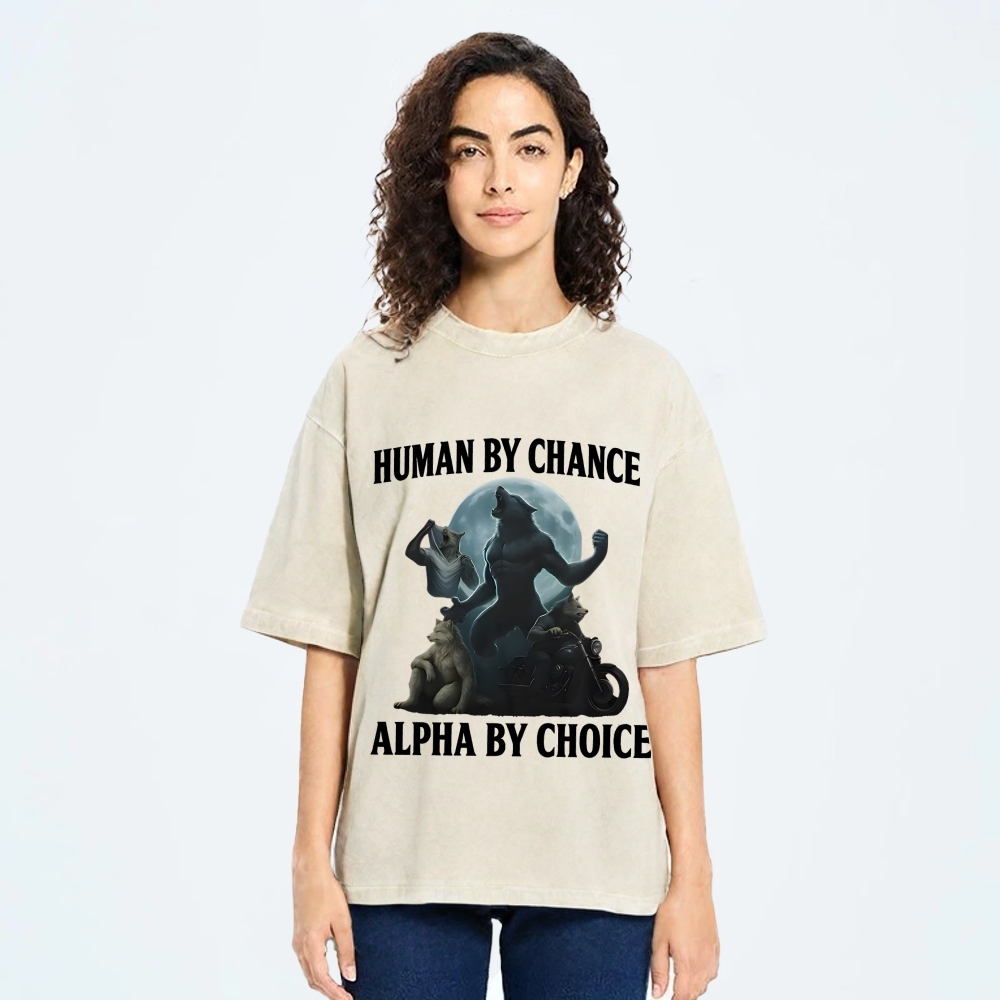 Human by Chance Washed T-Shirt