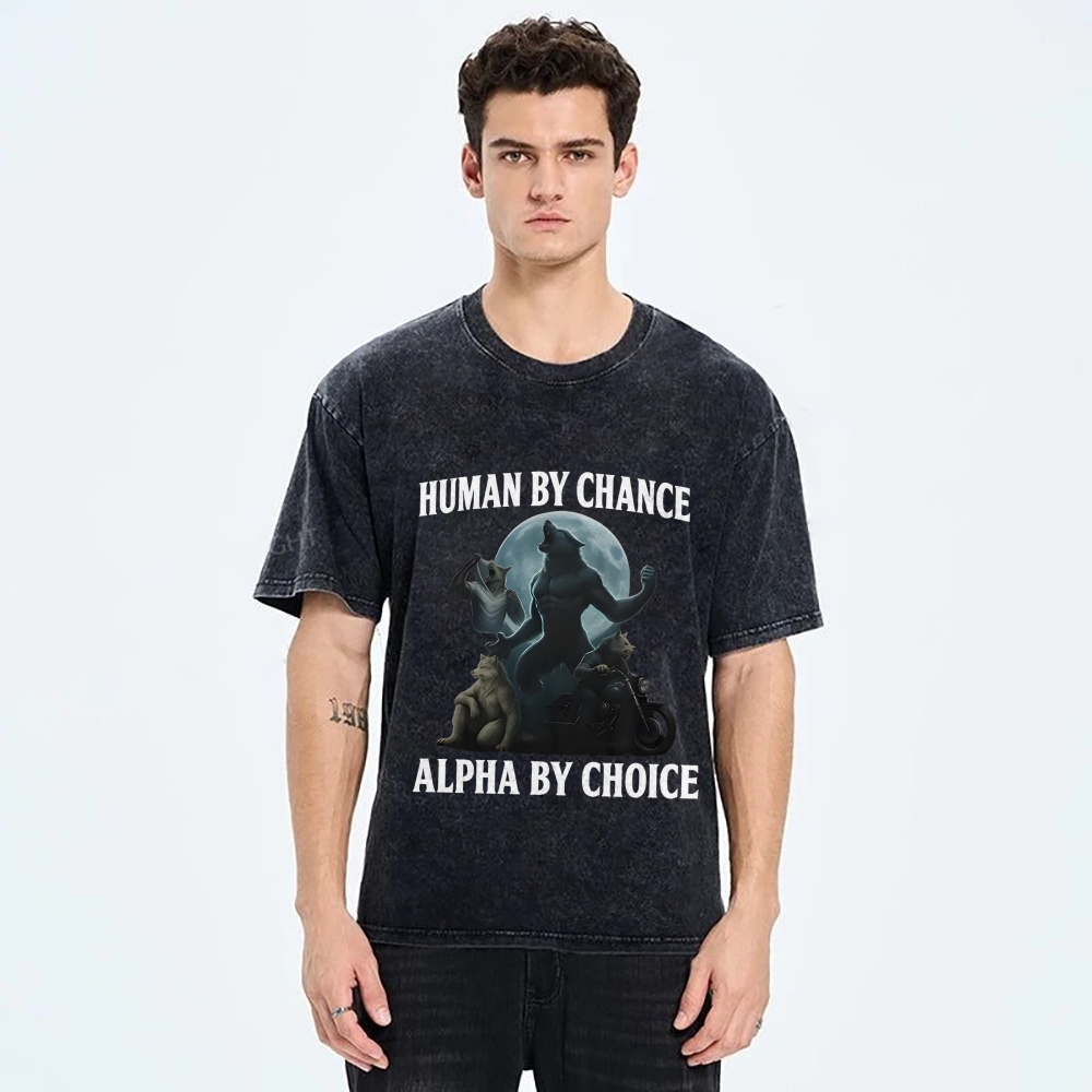 Human by Chance Washed T-Shirt