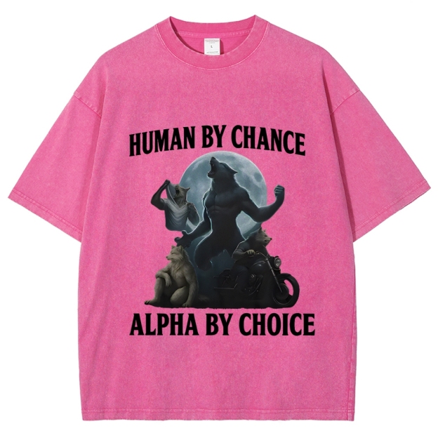 Human by Chance Washed T-Shirt