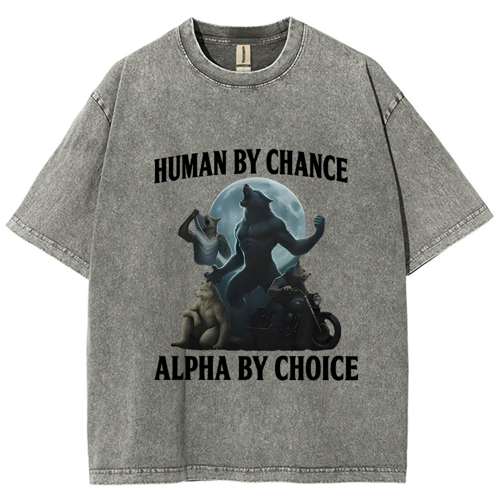 Human by Chance Washed T-Shirt