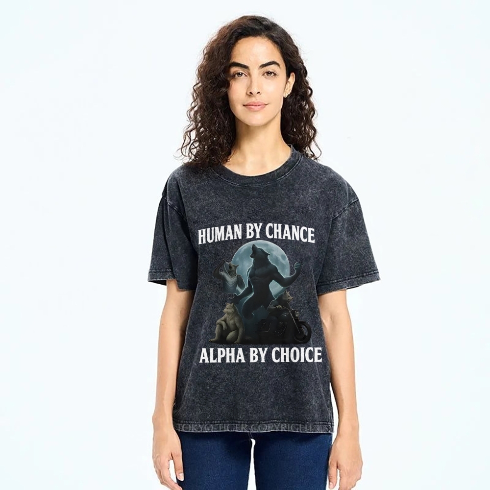 Human by Chance Washed T-Shirt