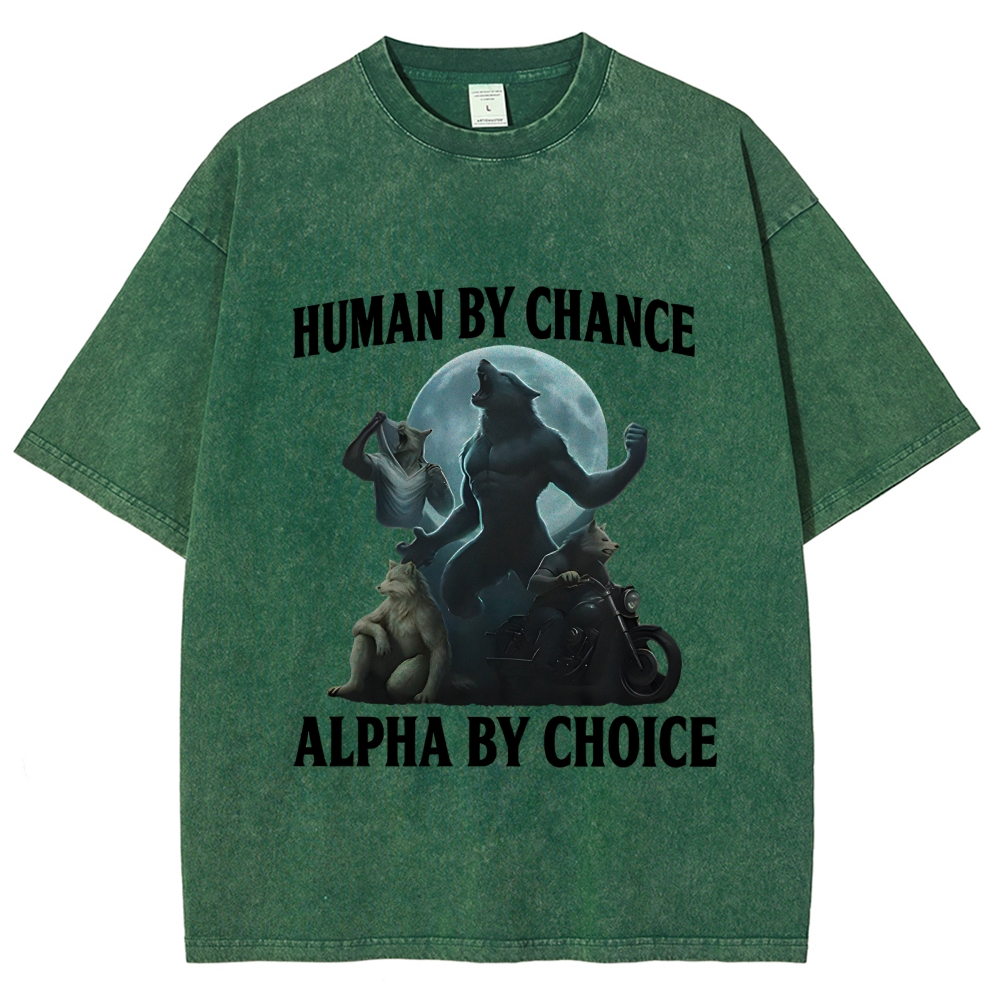 Human by Chance Washed T-Shirt
