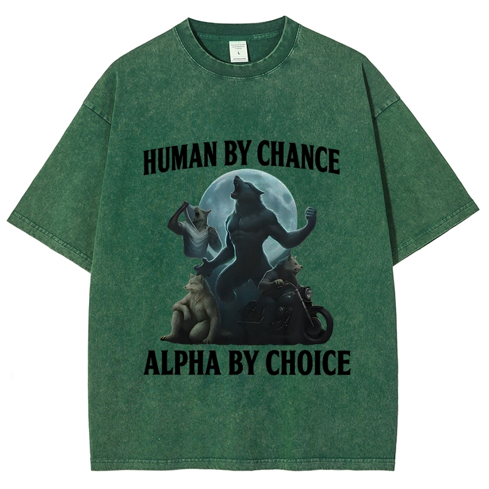 Human by Chance Washed T-Shirt