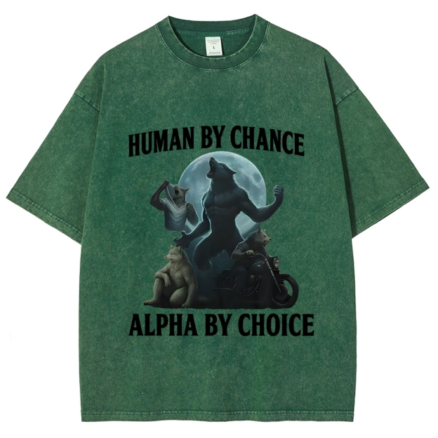 Human by Chance Washed T-Shirt