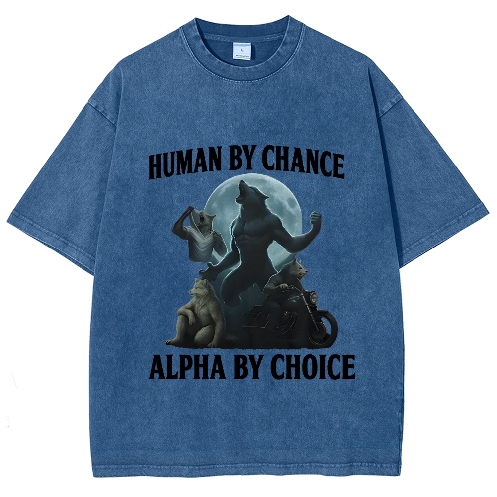 Human by Chance Washed T-Shirt