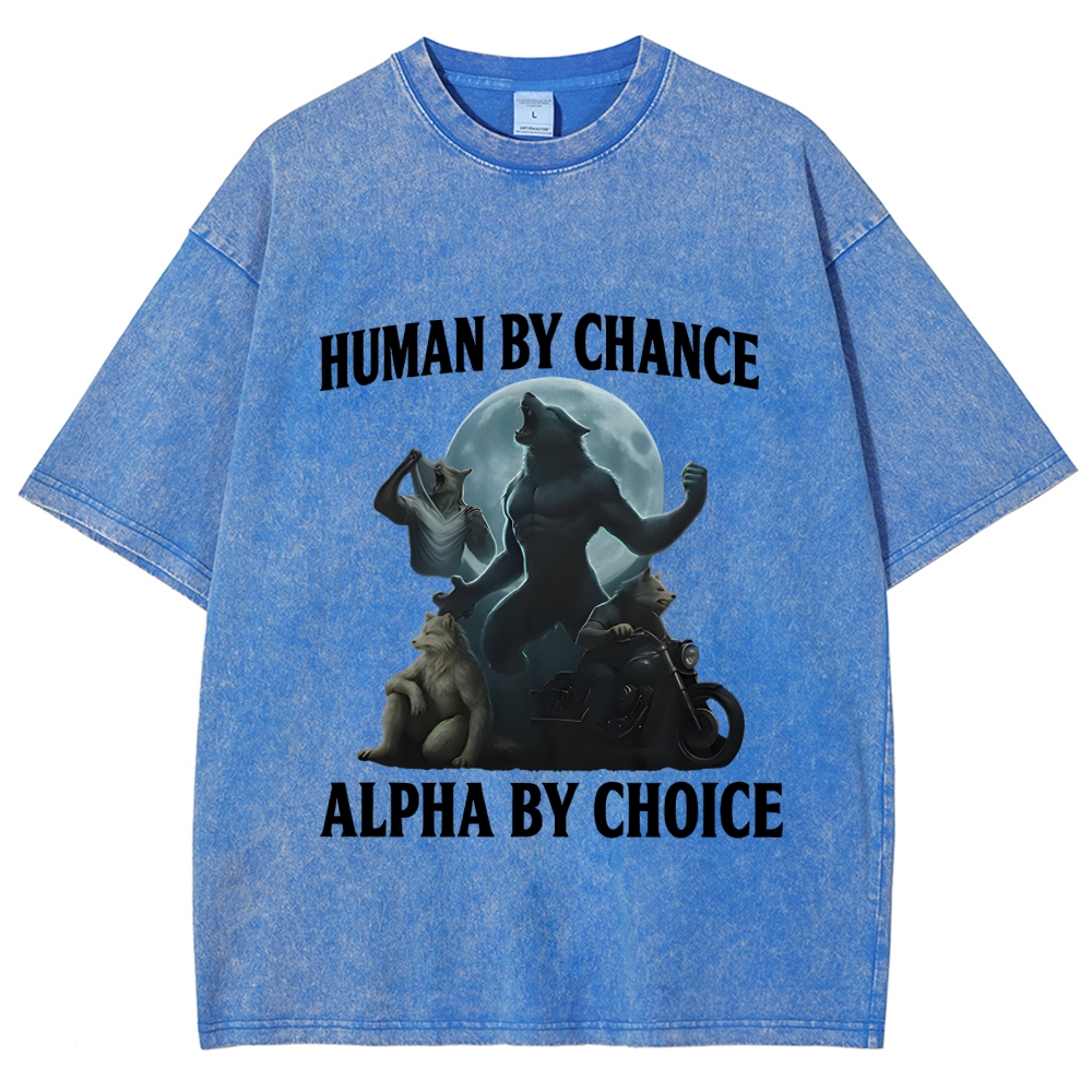 Human by Chance Washed T-Shirt