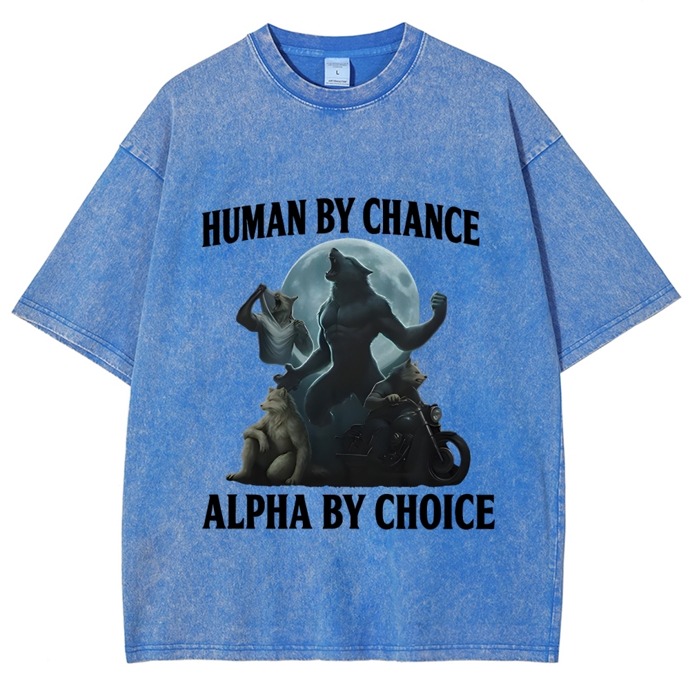 Human by Chance Washed T-Shirt
