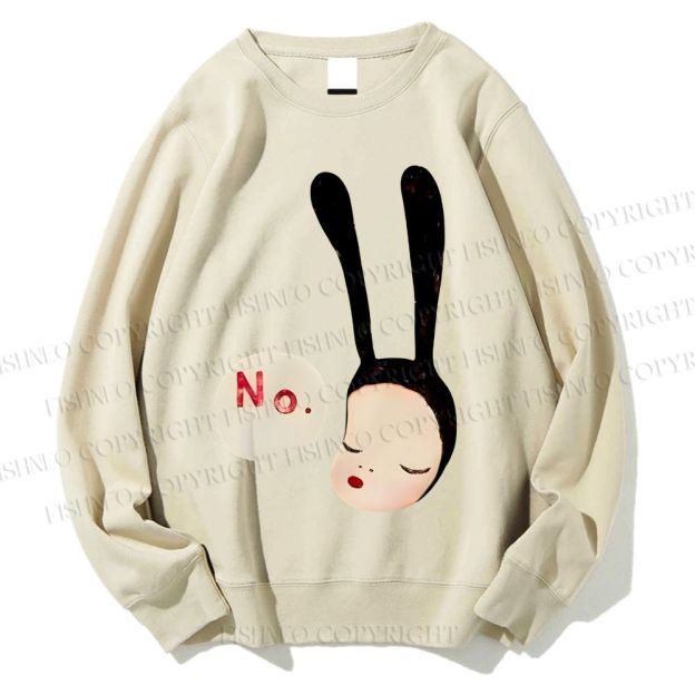 Unisex Yoshitomo Nara Printed Sweatshirt
