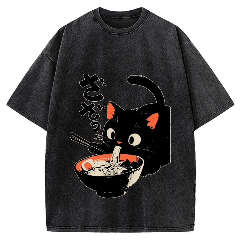 Ramen Enjoyer Vintage Washed T-shirt