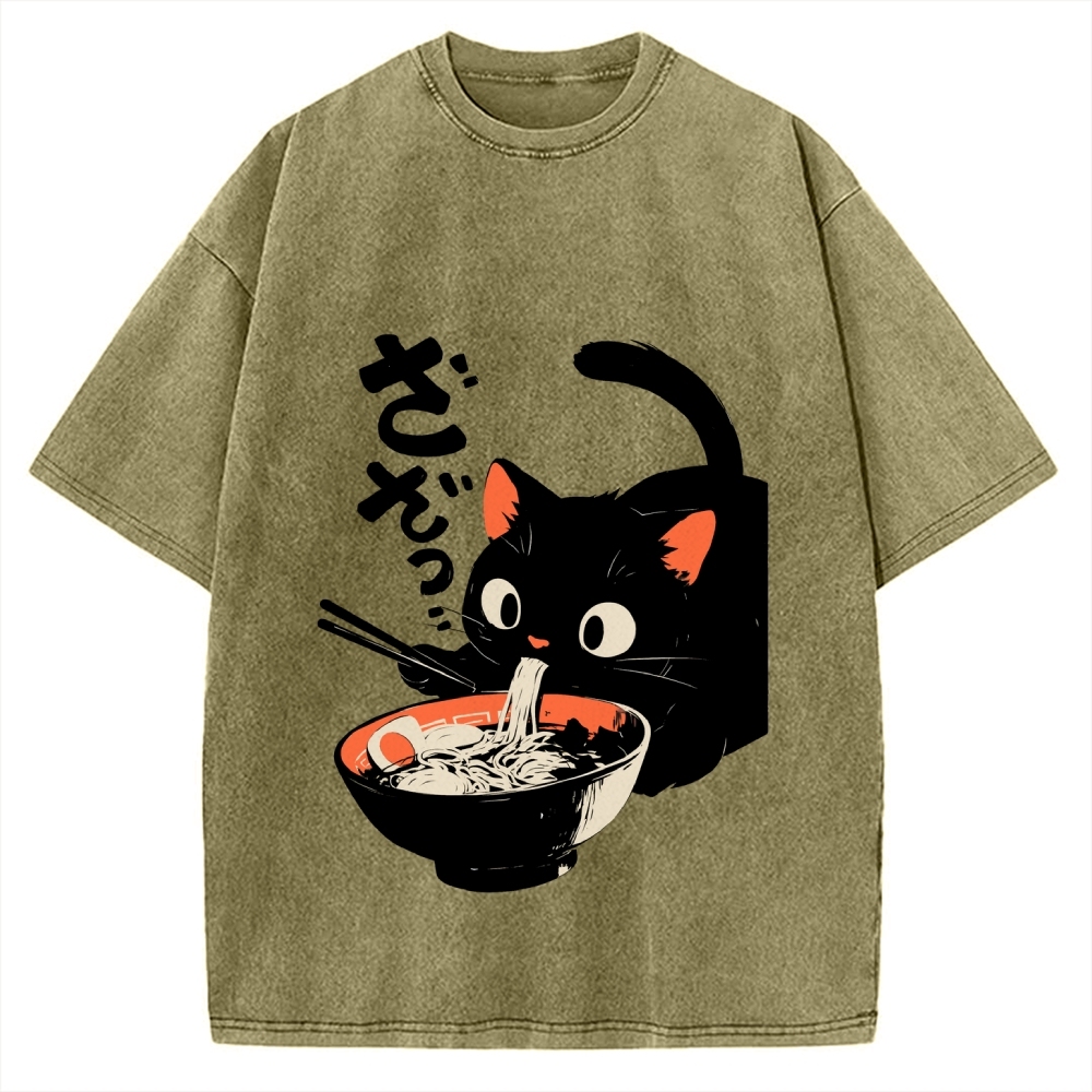 Ramen Enjoyer Vintage Washed T-shirt