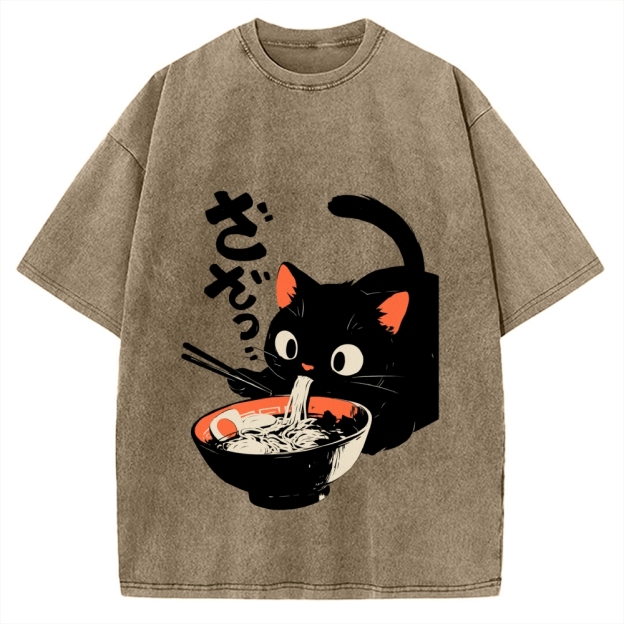 Ramen Enjoyer Vintage Washed T-shirt