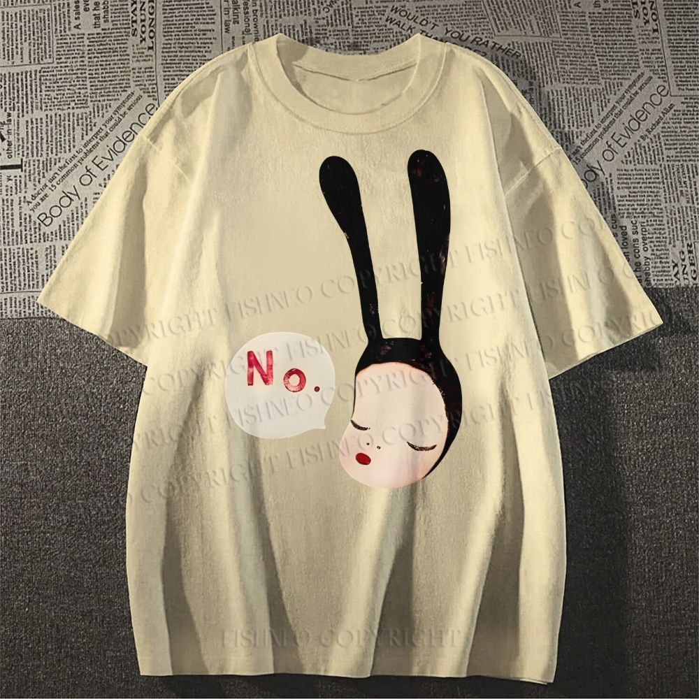 Unisex Yoshitomo Nara Classic Cotton T-shirt