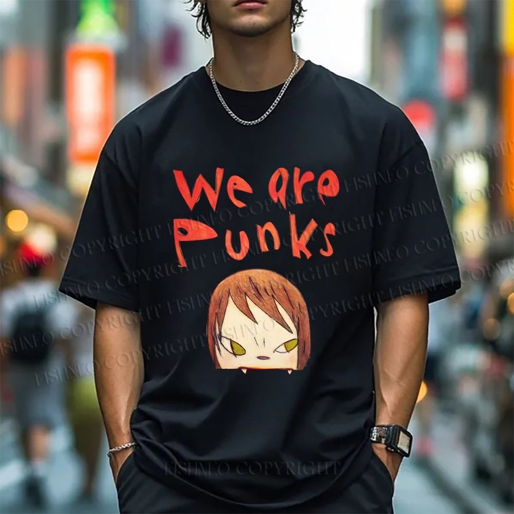 Unisex Yoshitomo Nara Classic Cotton T-shirt