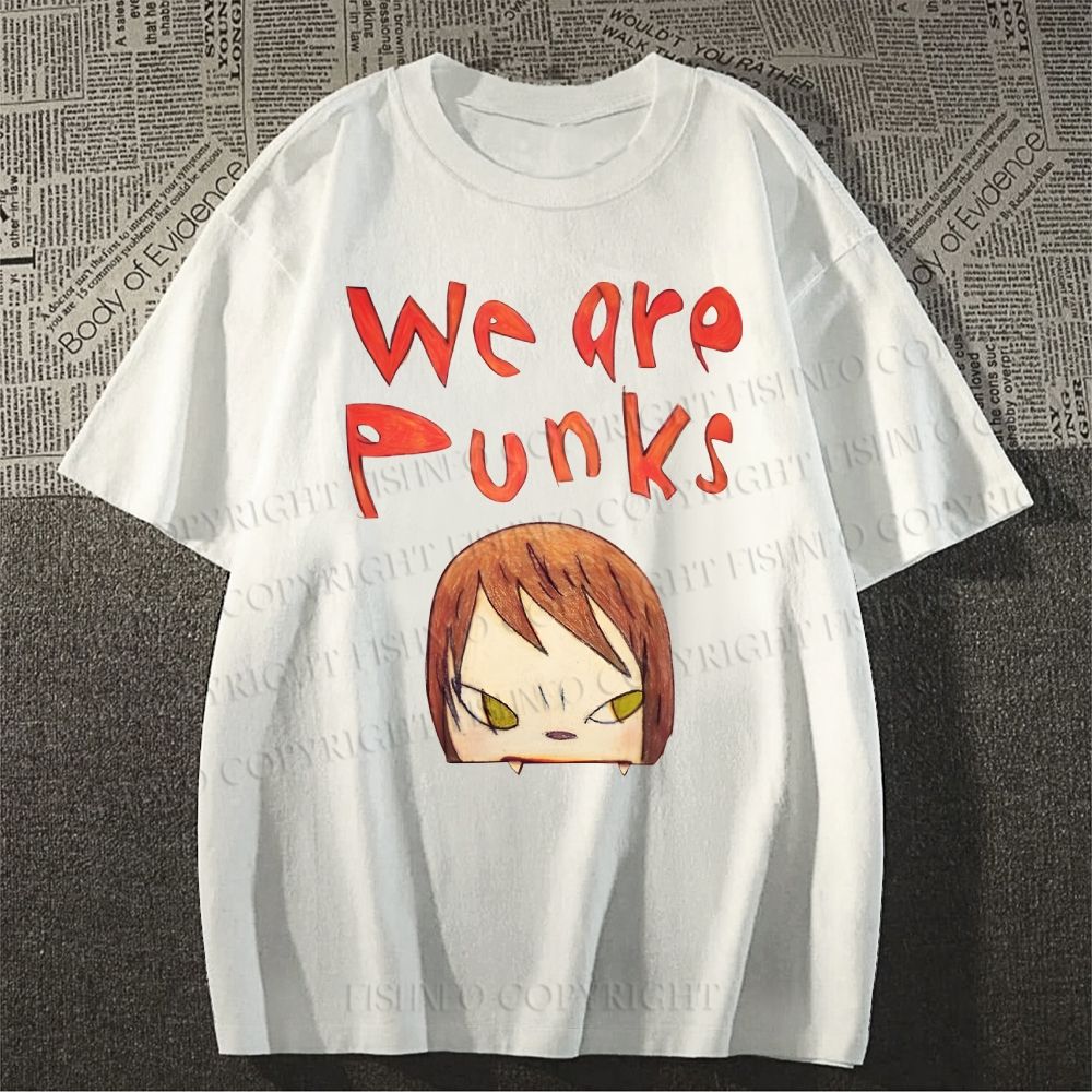 Unisex Yoshitomo Nara Classic Cotton T-shirt