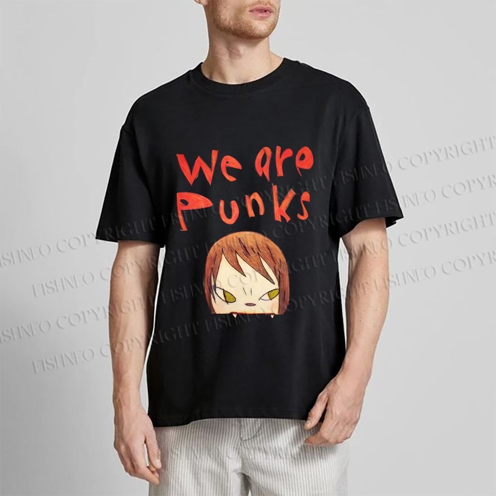 Unisex Yoshitomo Nara Classic Cotton T-shirt