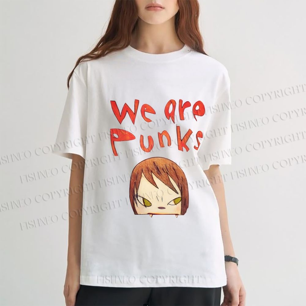 Unisex Yoshitomo Nara Classic Cotton T-shirt