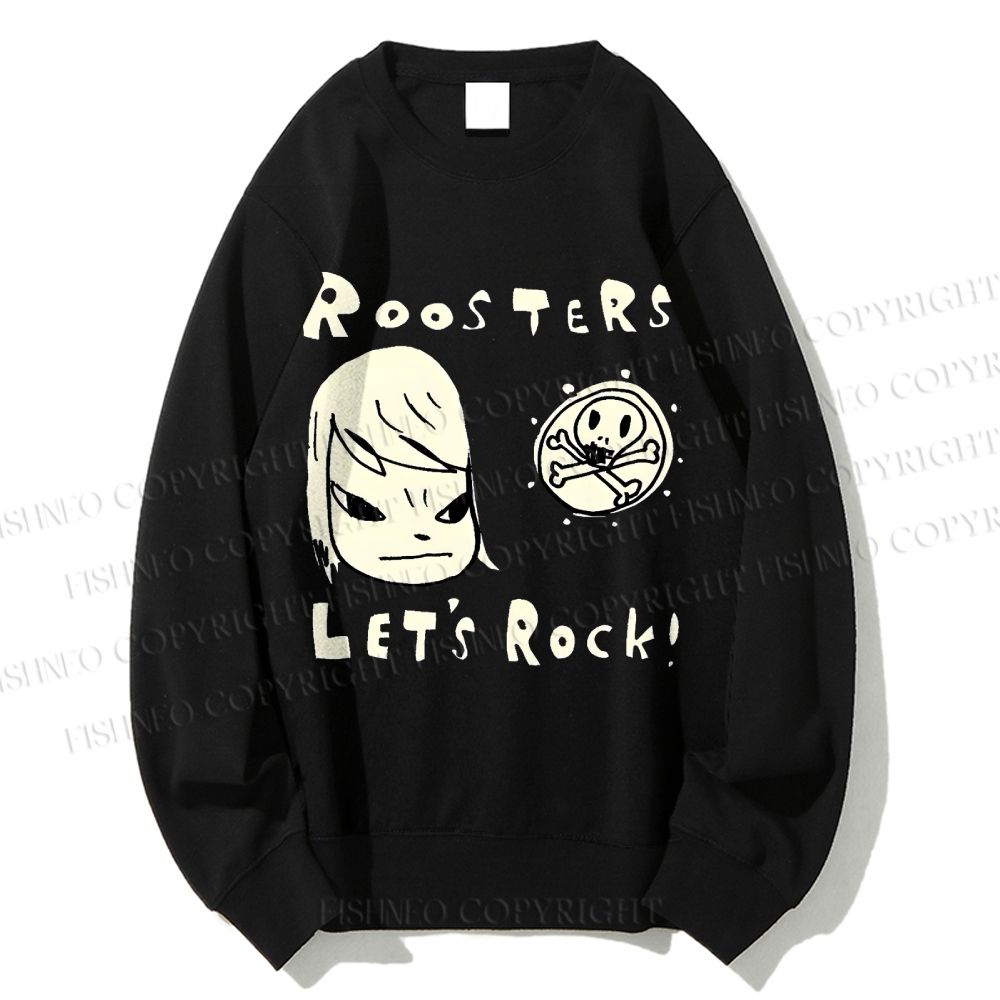 Unisex Yoshitomo Nara Printed Sweatshirt