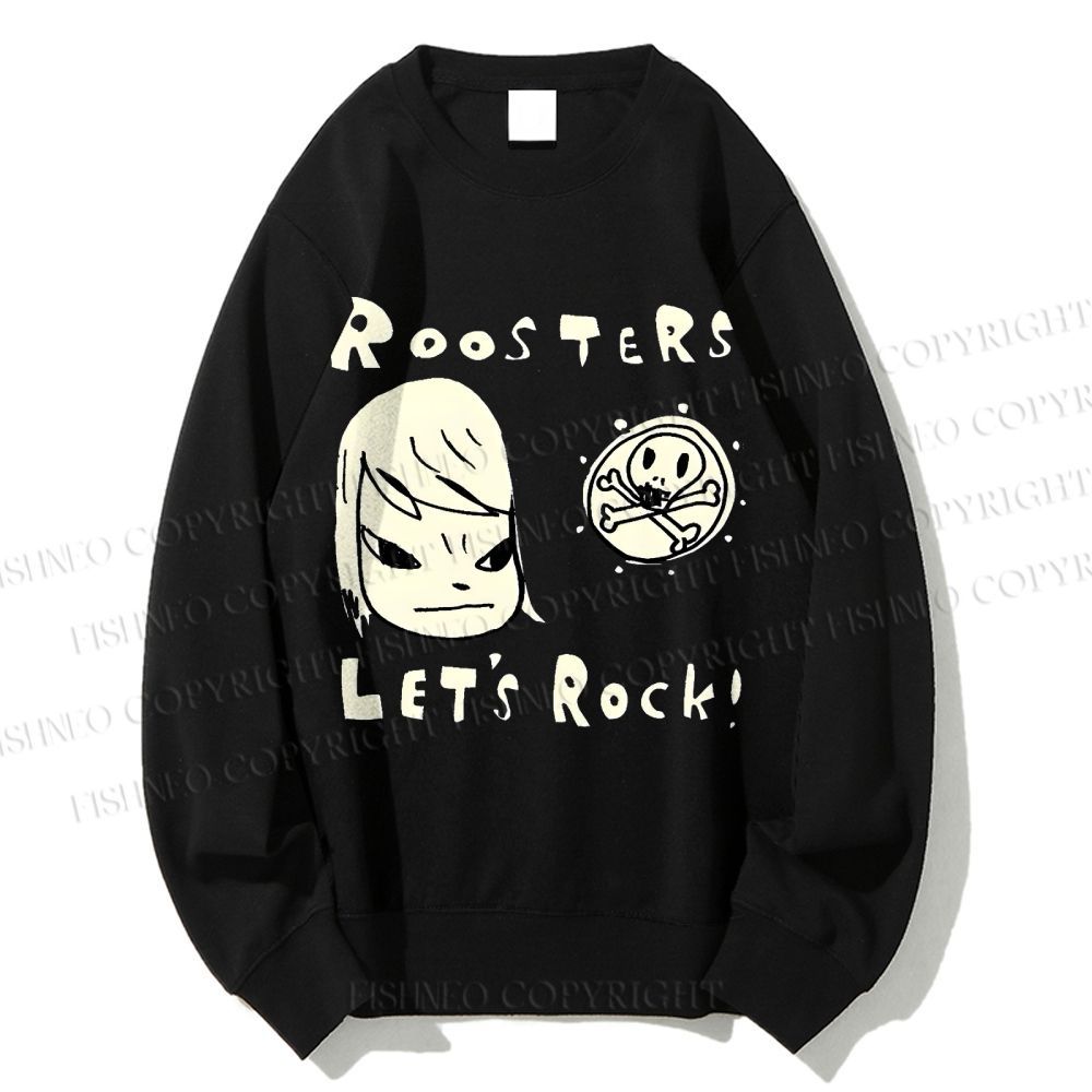 Unisex Yoshitomo Nara Printed Sweatshirt