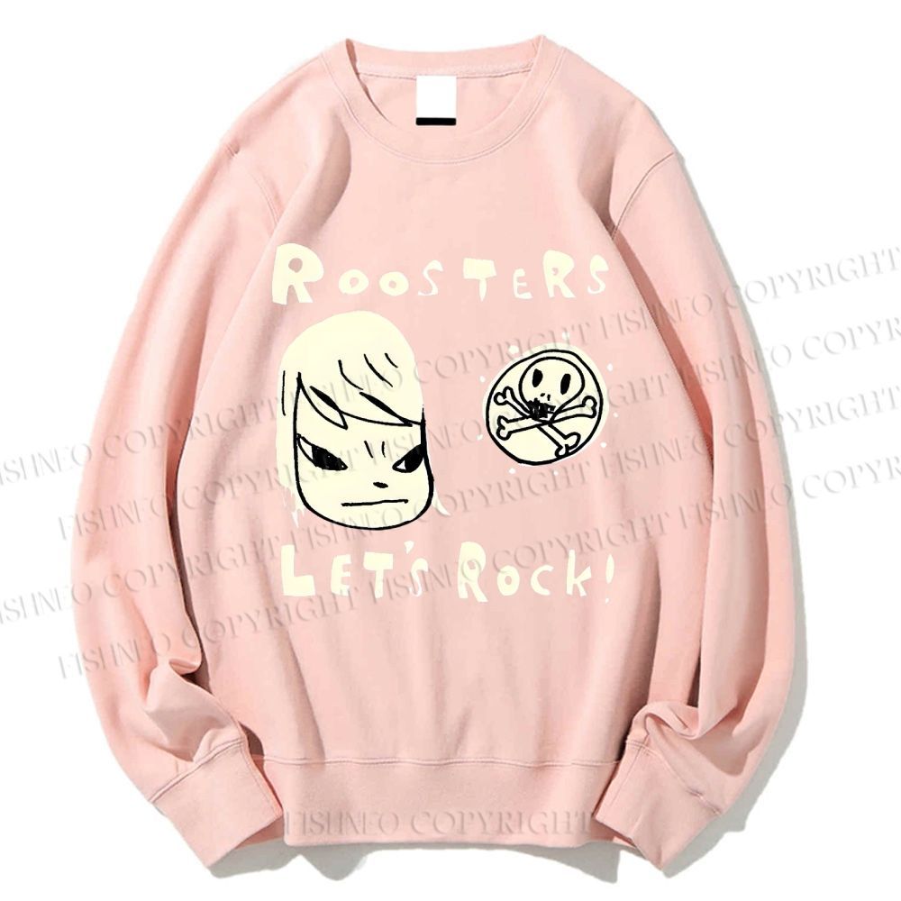 Unisex Yoshitomo Nara Printed Sweatshirt