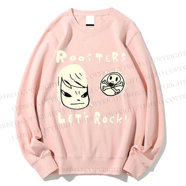 Unisex Yoshitomo Nara Printed Sweatshirt