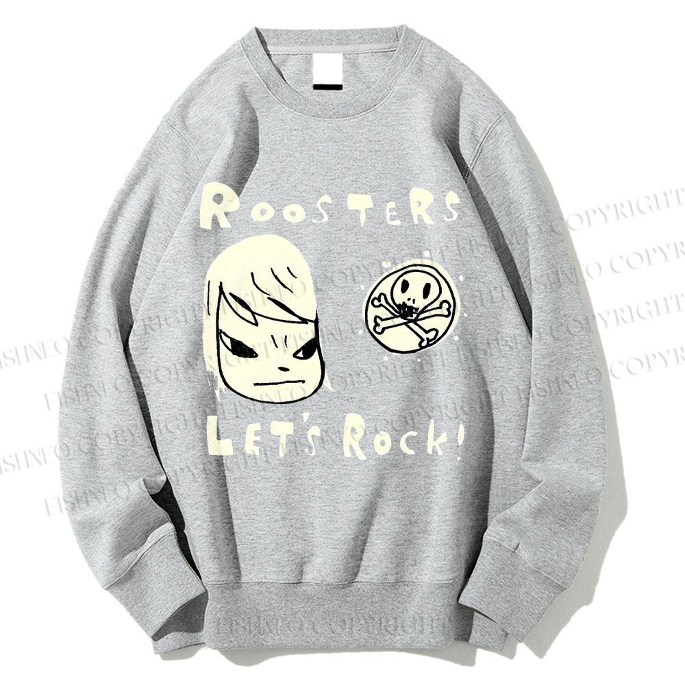 Unisex Yoshitomo Nara Printed Sweatshirt
