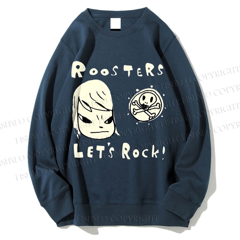 Unisex Yoshitomo Nara Printed Sweatshirt