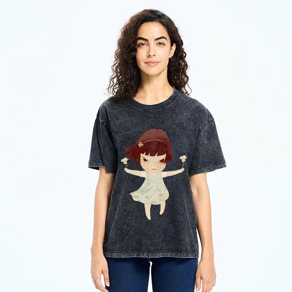 Fierce Girl Washed T-Shirt