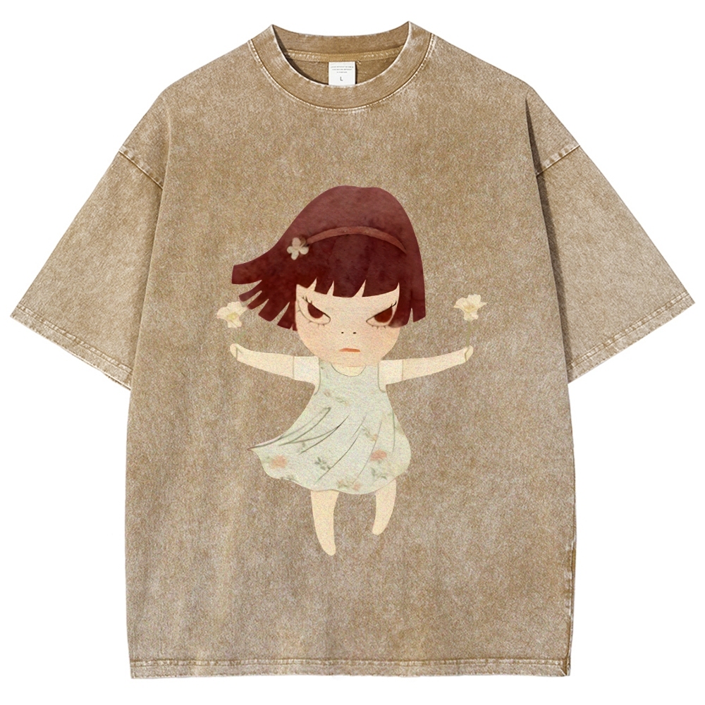 Fierce Girl Washed T-Shirt