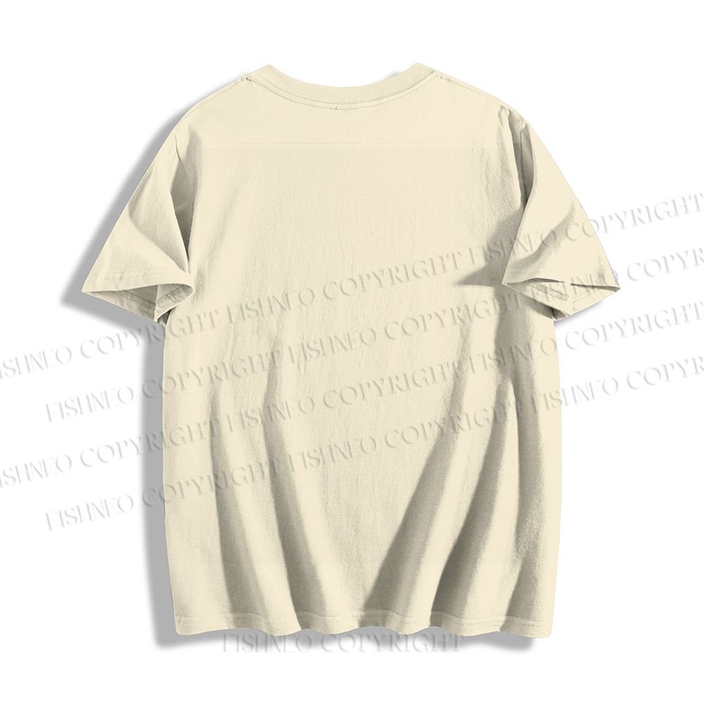 Unisex Classic Yayoi Kusama Circle Printed Cotton Printed T-shirt