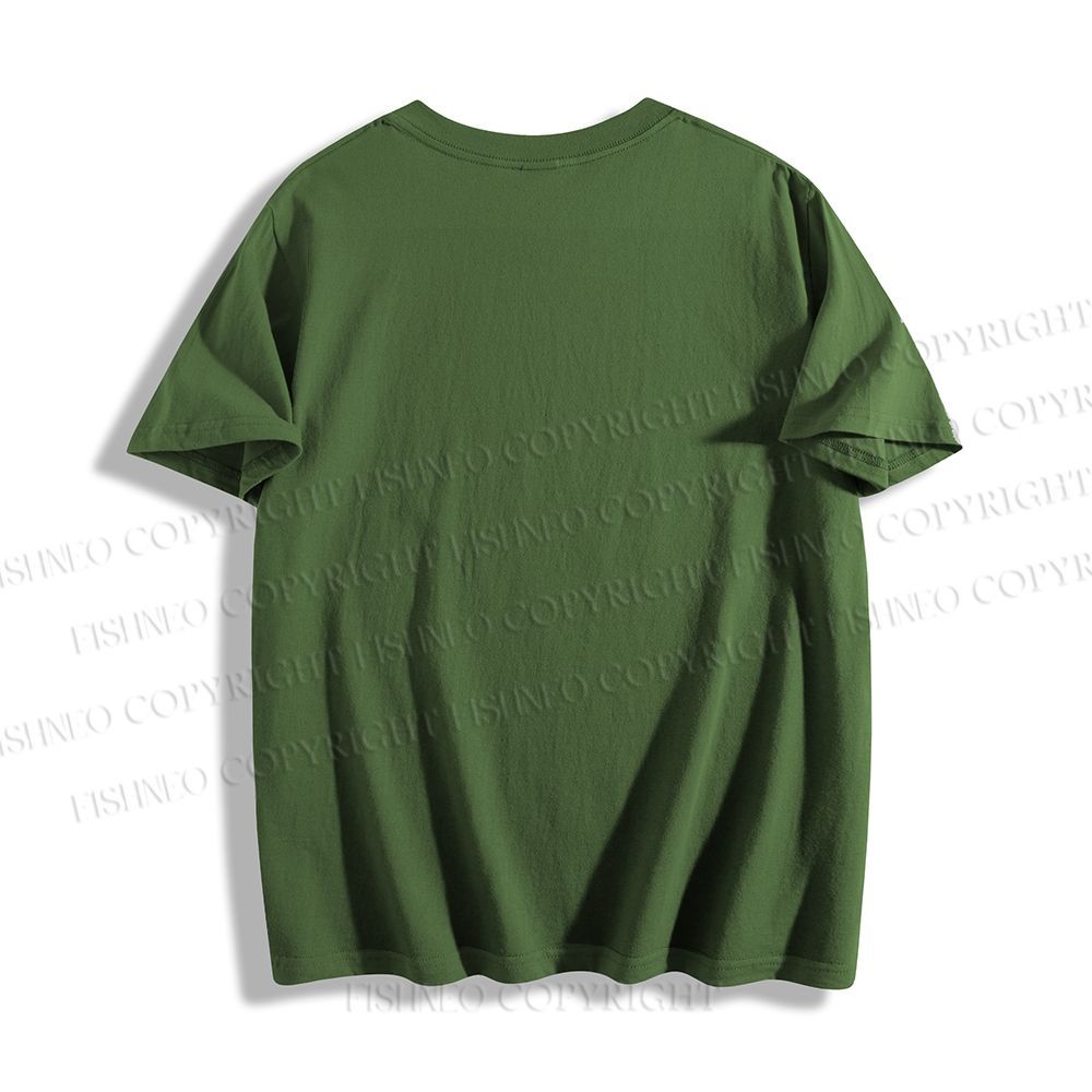 Unisex Classic Yayoi Kusama Circle Printed Cotton Printed T-shirt