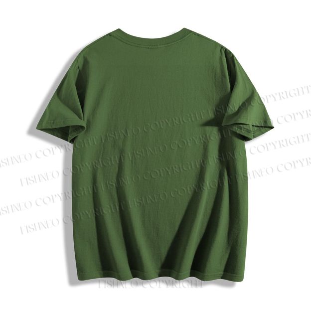 Unisex Classic Yayoi Kusama Circle Printed Cotton Printed T-shirt