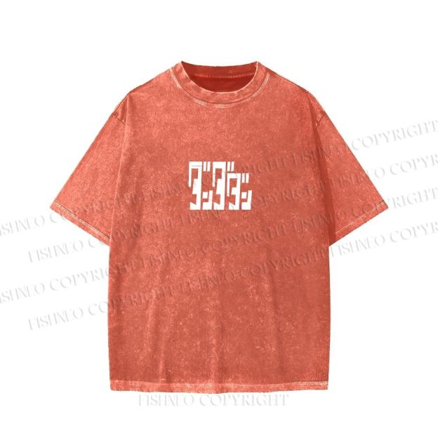 Unisex Japanese Seiko Anime Girl Printed Washed Tee