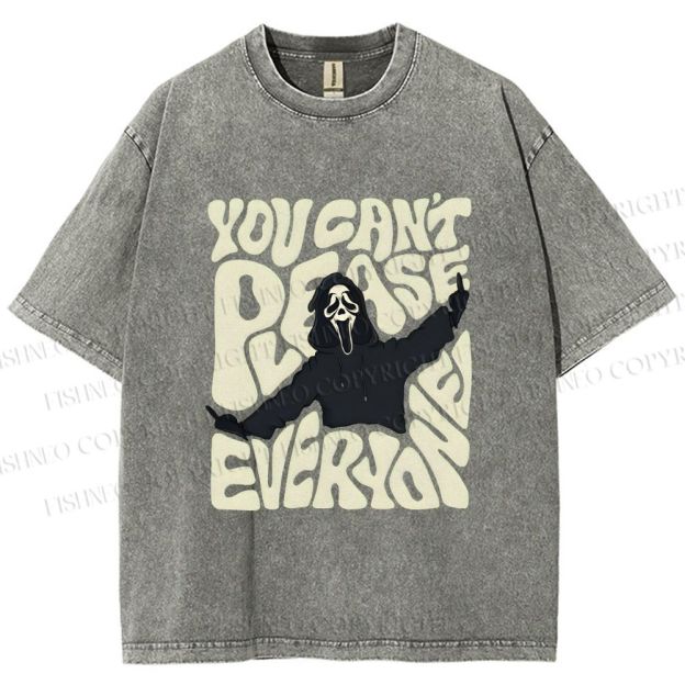 Unisex You Can't Please Everyone Printed Washed Tee