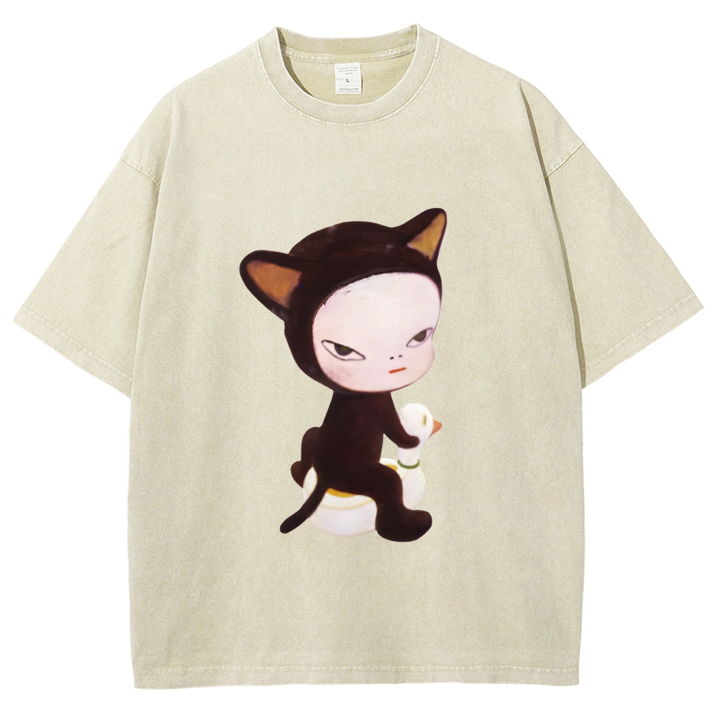 Yoshitomo Nara Washed T-Shirt