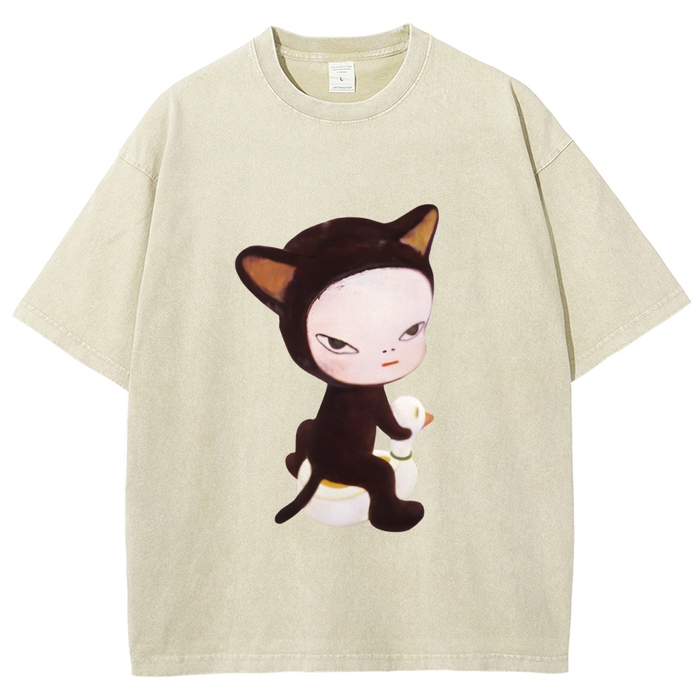 Yoshitomo Nara Washed T-Shirt