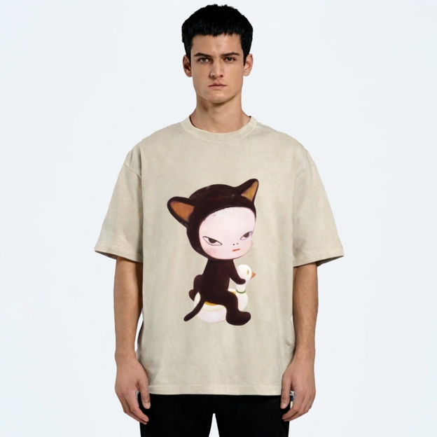 Yoshitomo Nara Washed T-Shirt