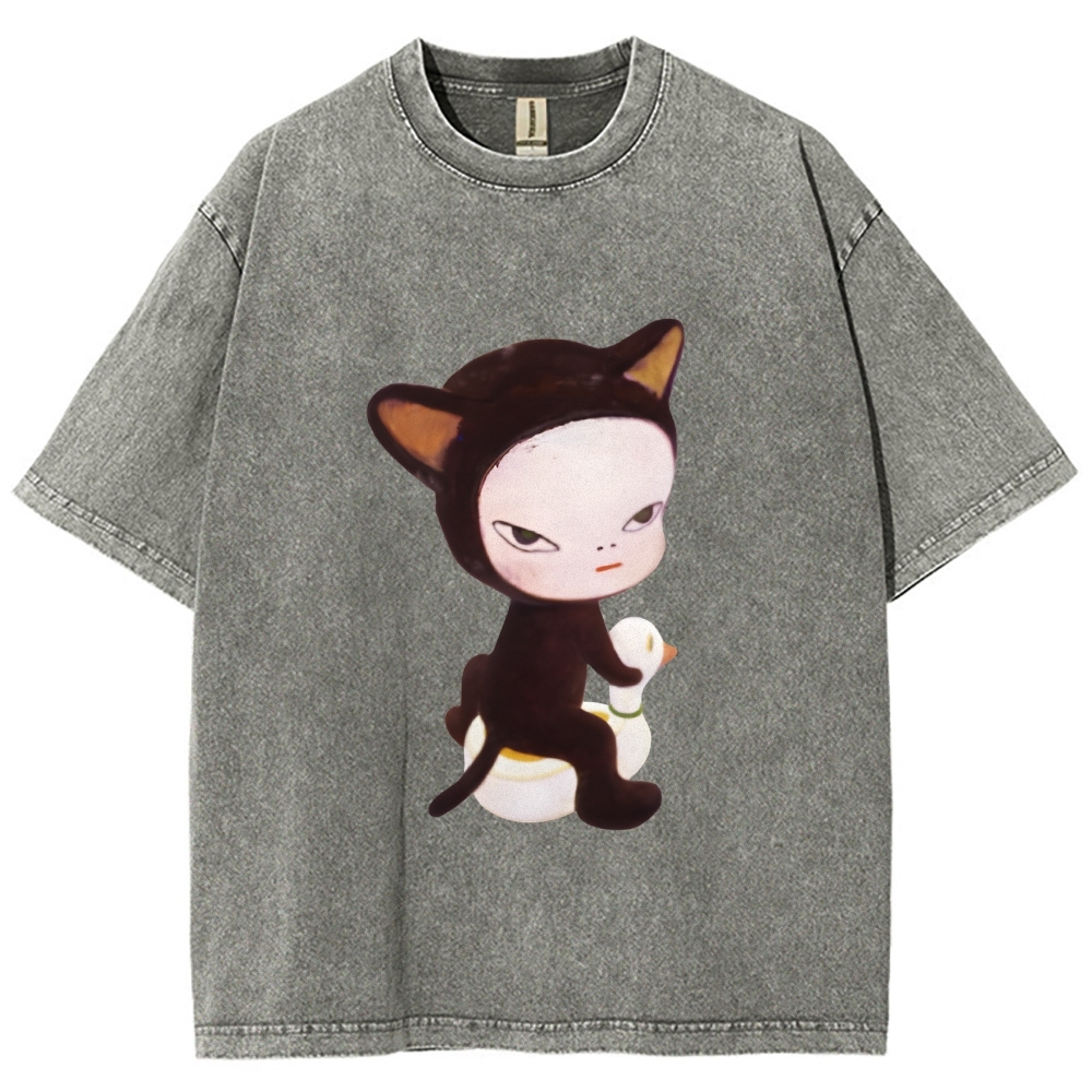 Yoshitomo Nara Washed T-Shirt
