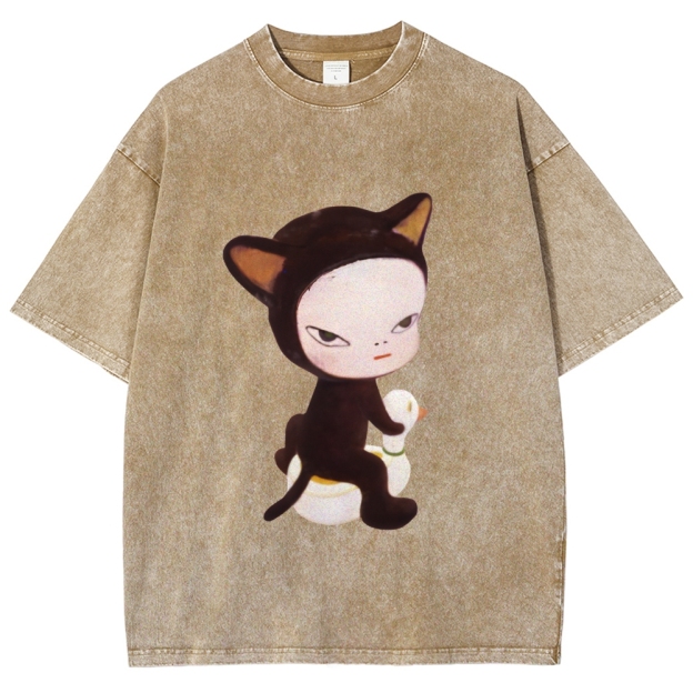 Yoshitomo Nara Washed T-Shirt