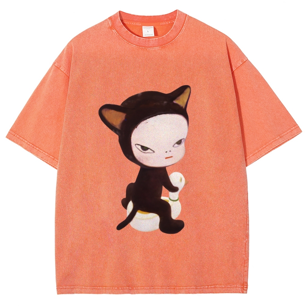 Yoshitomo Nara Washed T-Shirt