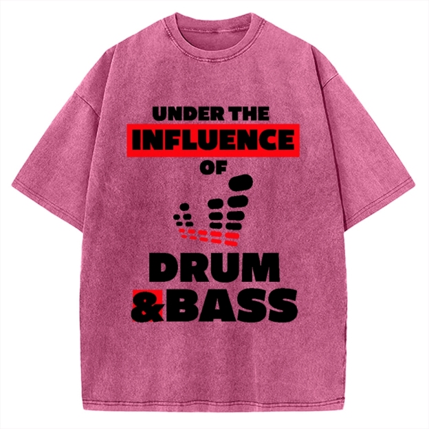 Under the Influence of Drum & Bass Vintage Washed T-shirt