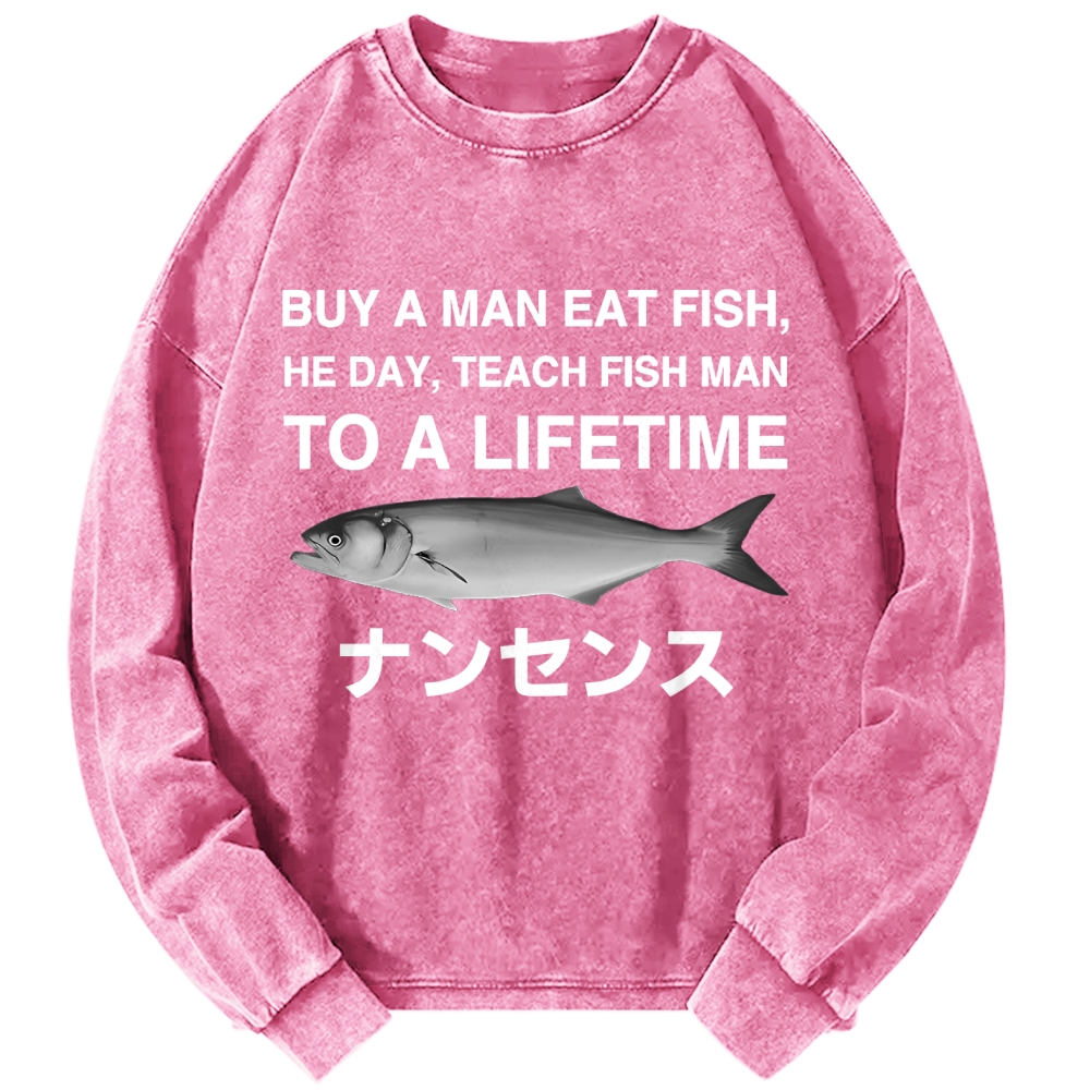 Unisex Funny To A Lifetime Vintage Washed Sweatshirts