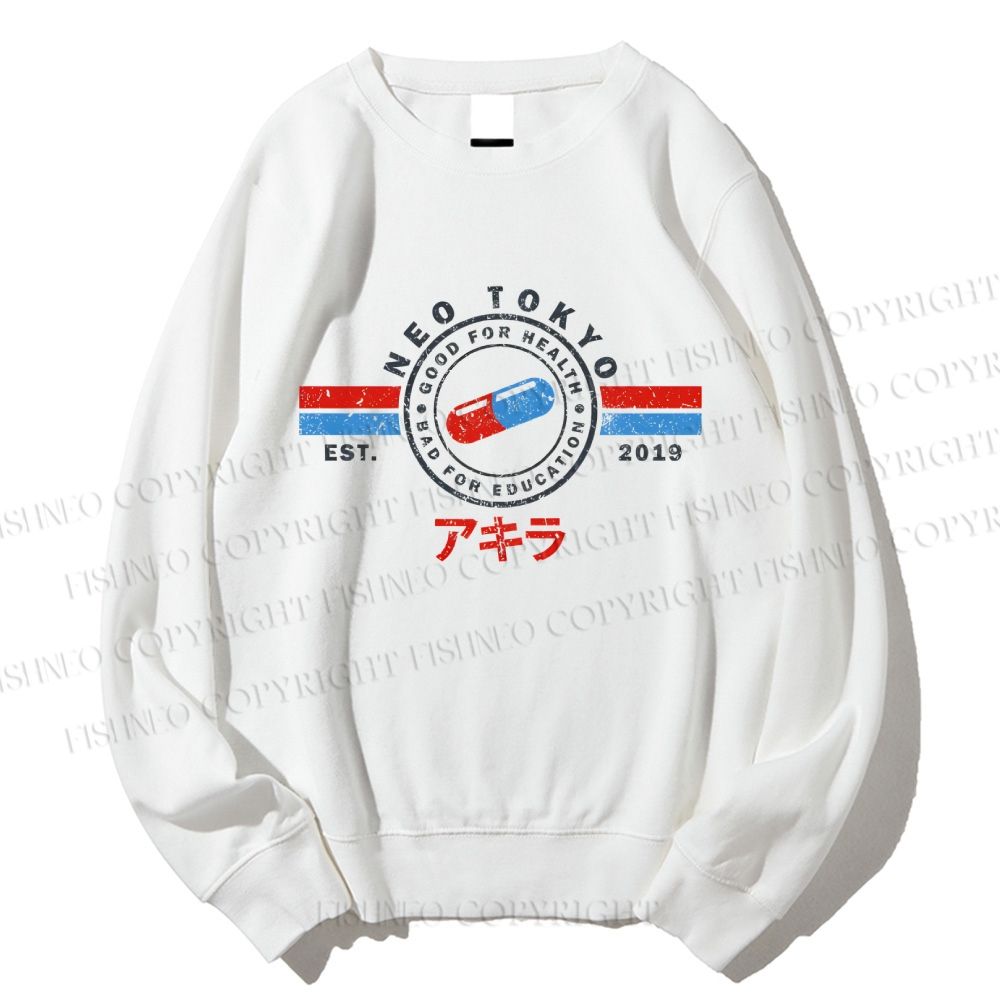 Unisex The Capsules Akira Neo Tokyo Printed Sweatshirt