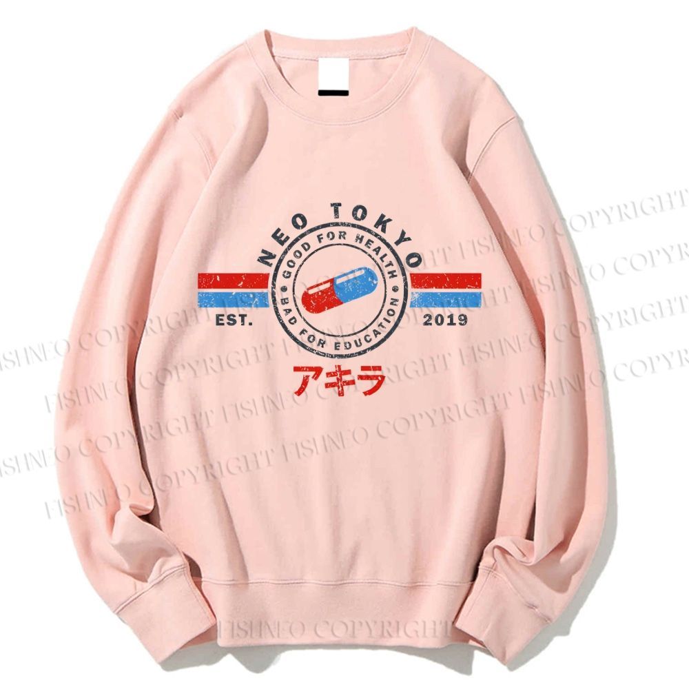 Unisex The Capsules Akira Neo Tokyo Printed Sweatshirt