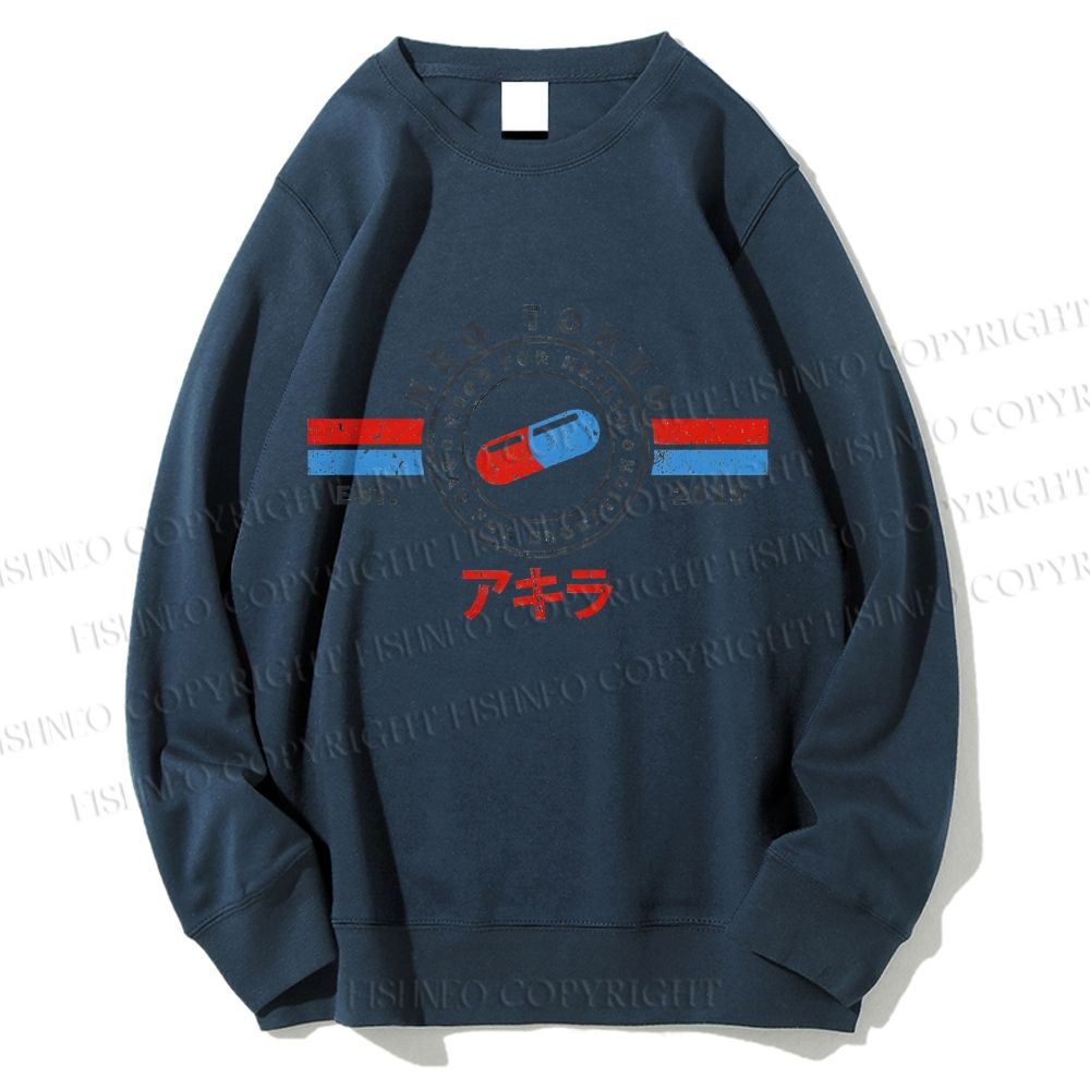 Unisex The Capsules Akira Neo Tokyo Printed Sweatshirt