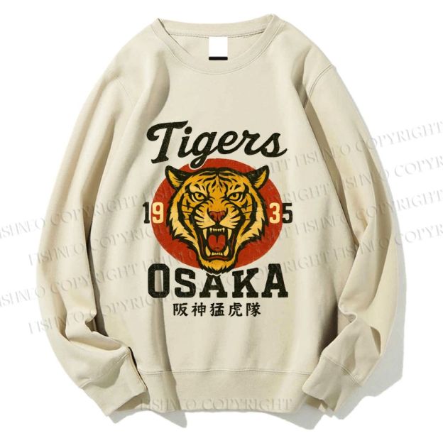 Unisex Tiger Osaka Printed Sweatshirt