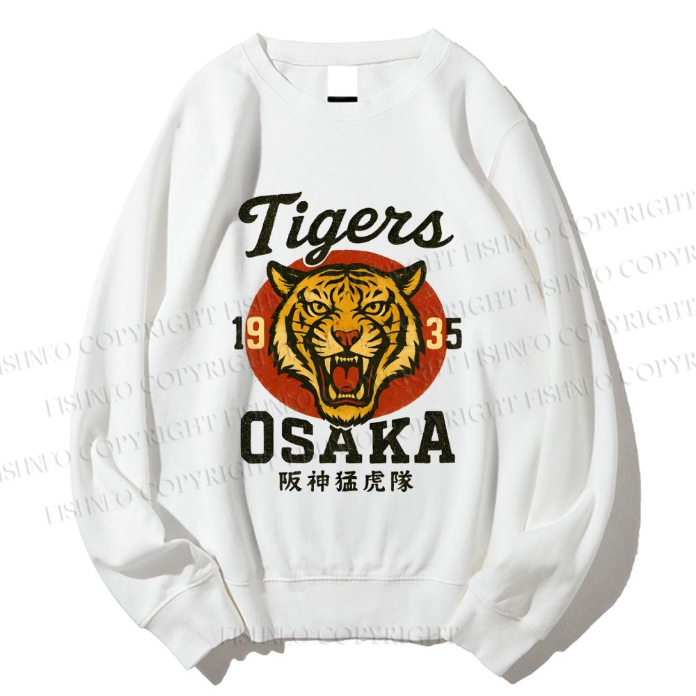Unisex Tiger Osaka Printed Sweatshirt