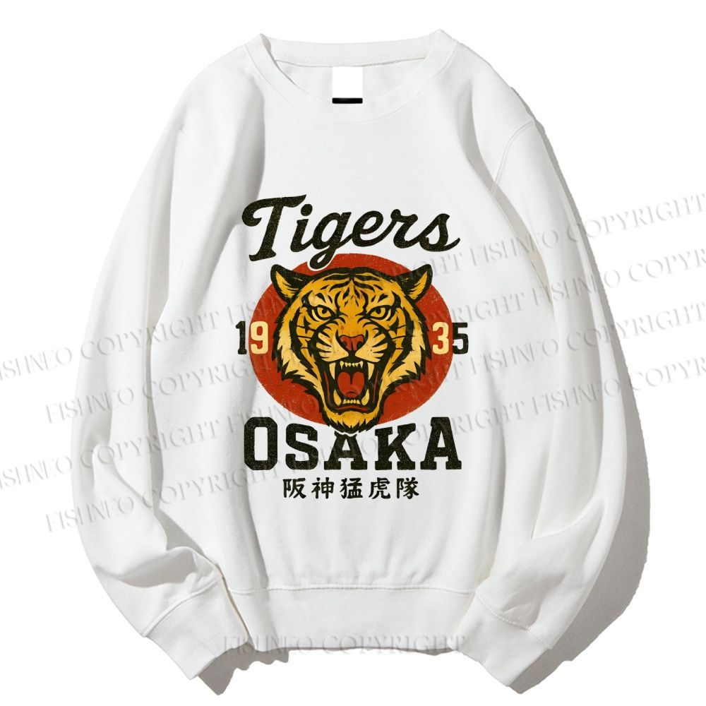 Unisex Tiger Osaka Printed Sweatshirt
