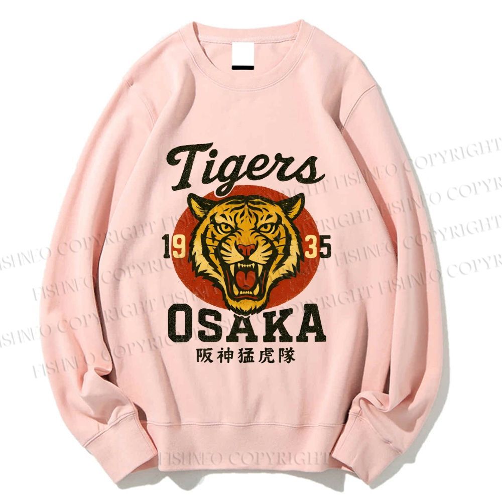 Unisex Tiger Osaka Printed Sweatshirt